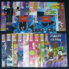 PINKY und BRAIN (deutsch) ab 1 - 17 + AUFSTELLER - DINO VERLAG 1999 / 2000 - TOP
