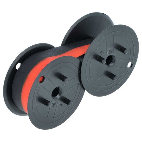 Farbbandrolle schwarz rot - schwarz,