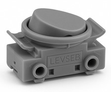 Einbau-Wippenschalter rund 2A