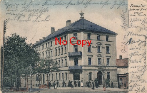 Kempten bahnhof hotel - ak,