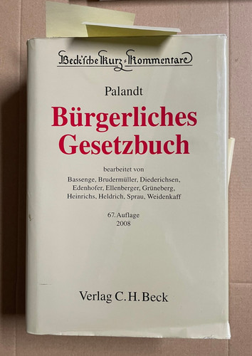 Palandt bürgerliches - palandt,