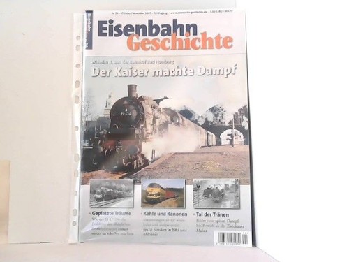 Eisenbahn geschichte heft - geschichte, 24