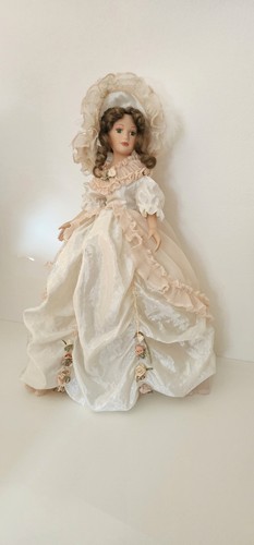 Puppe weißem kleid - puppe, 53cm
