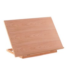 DIN A3 ZEICHENBRETT "WORKSTATION" | Buche, 58x38 cm | Staffelei, Zeichentisch 