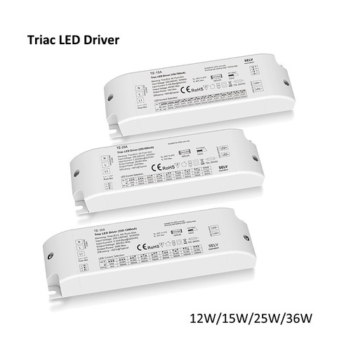 12w 15w 25w 36w triac - triac, led