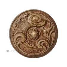 Furniture knob antique brass