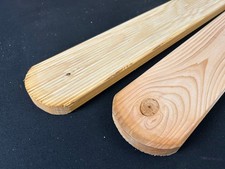 30x Zaunlatte Douglasie ca. 20x95x800 mm eins. glatt/geriffelt B/C Sort.