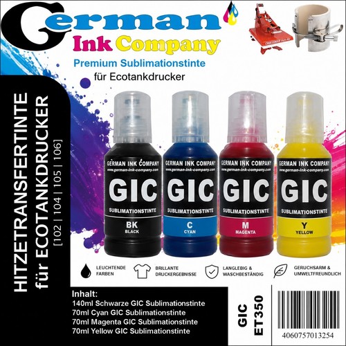 Gic sublimationstinte für - gic,