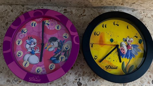 Diddl wanduhr stück - wanduhr, /