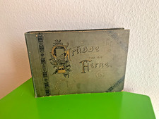 altes original Fotoalbum mit Feldpost 1.WK, AK Zwischenkriegszeit