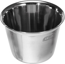 721708 Puddingform "" 8 cm, Edelstahl, silber, 8 x 8 x 10 cm