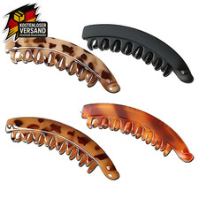 Große Bananen Haarspange Banana Clip Haaraccessoires Bananenspange für dickes un