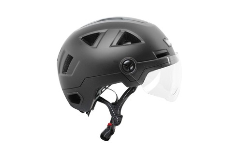 Helm mit visier und - mit,