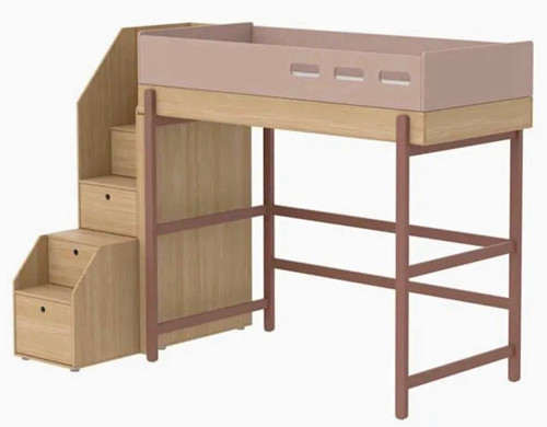Hochbett kinder holz - hochbett,