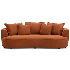 Megasofa - terra - Velours -