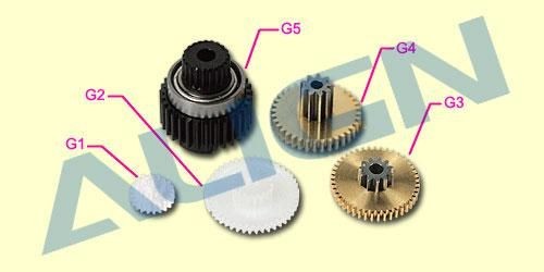 Align ds420 servogetriebe set - servogetriebe,