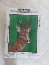 Stramin  zum Sticken - Motiv Hirsch