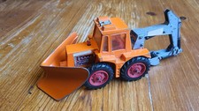 Altes Spielzeug Matchbox Super Kings Muir Hill Tractor K5 mit Schneepflug - 1972