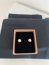 Ohrstecker 750er Gelbgold Mit Brillant/Diamant -gebraucht-