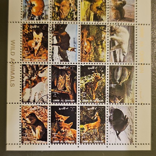 Umm qiwain briefmarken satz - umm, al-qiwain
