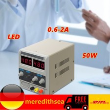 DC Labornetzgerät Regelbar Verstellbar Stromversorgung Stabilisiert Netzteil 15V