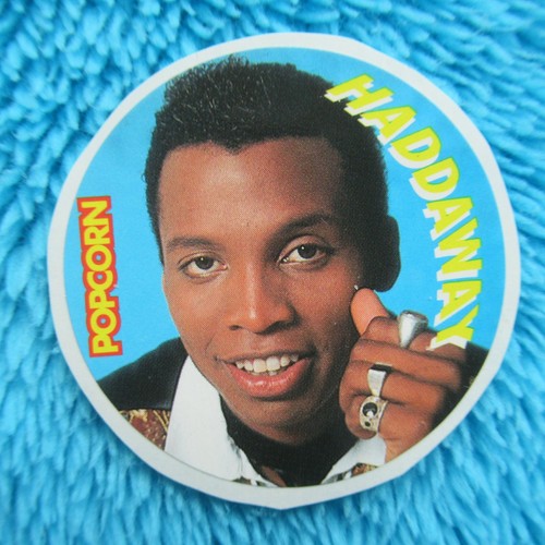 Haddaway sticker aufkleber - haddaway,