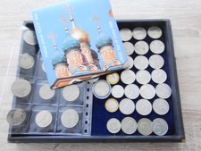 UdSSR 44 Münzen, meist Gedenkmünzen