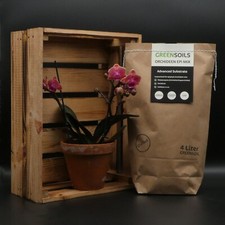 Orchideenerde | Orchideen-Substrat | Torffrei | Mit Biokohle | GREENSOILS