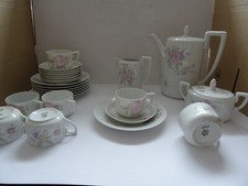 Rosenthal Isolde Kaffeeservice 7 Personen  Pfingstrose Entwurf Philipp Rosenthal