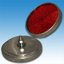 Satz  Rückstrahler Katzenauge klein 5,6 cm Ø Traktor Schlepper