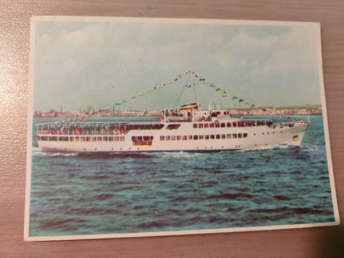 Postkarte passagierschiff - postkarte,