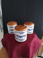3 alte Vorratsdosen