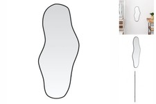 Wandspiegel Schwarz 60x25 Cm