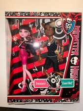Monster High Clawd Wolf & Draculaura VIP Music Festival 2013 - NEU in Box Rarität 