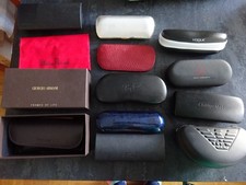 13x Brillenetui Konvolut Etui