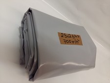 LKW-Plane, Gewebeplane: 2,5 x 2,6m -- Silber -- ca.700g/m² -- B-Ware