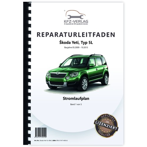 Skoda yeti - 5l, (09-13)