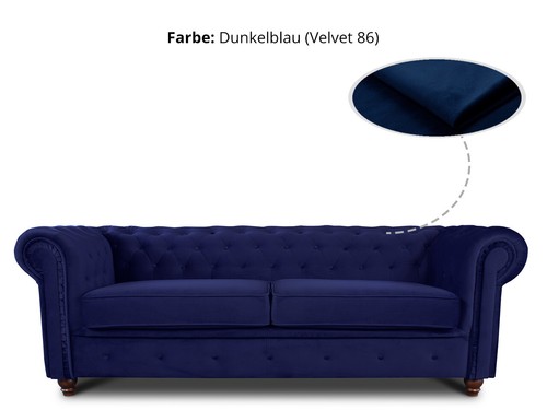 Sofa chesterfield asti - sofa,