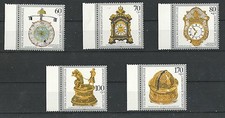 Deutsche Bundespost 1992: Wohlfahrt - kostbare alte Uhren