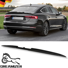 Heckspoiler Lippe Spoilerlippe Schwarz glänzend für Audi A5 F5 S-Line Sportback 