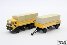 Herpa MB SK 88 Baustoffhängerzug "Dennert Baustoffe für Ideen" 1:87 /H25517