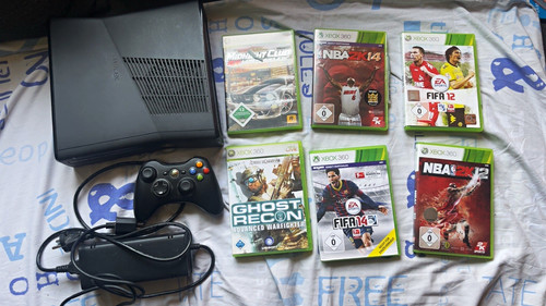 Microsoft xbox 360 - microsoft, schwarz