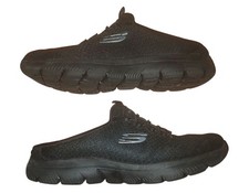 Skechers Damen Schuhe Slipper Slip Ins Sneaker Gr.37 Schwarz Halbschuhe 