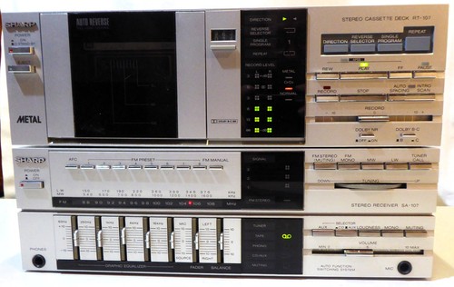 Sharp stereo anlage receiver - sharp,
