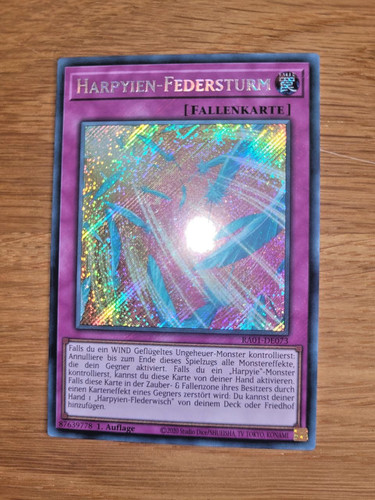 Yugioh harpyien federsturm - yugioh,