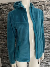 MAIER Sports 🌸 Damen Fleece Jacke Farbe Türkis Smaragd mit KapuzeGr. 38