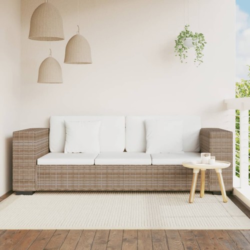 Sitzer sofa echtes rattan - rattan,