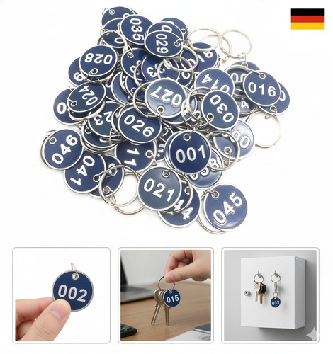 Schlüsselanhänge zahlen aus - zahlen,