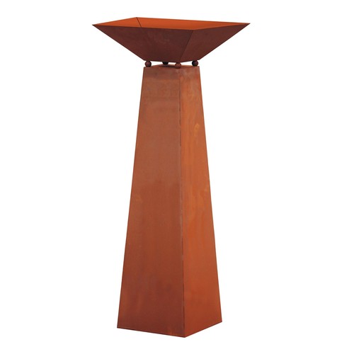 Rost garten säule trapez - rost,