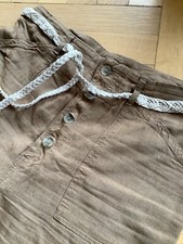 H&M Baumwoll Hose Braun